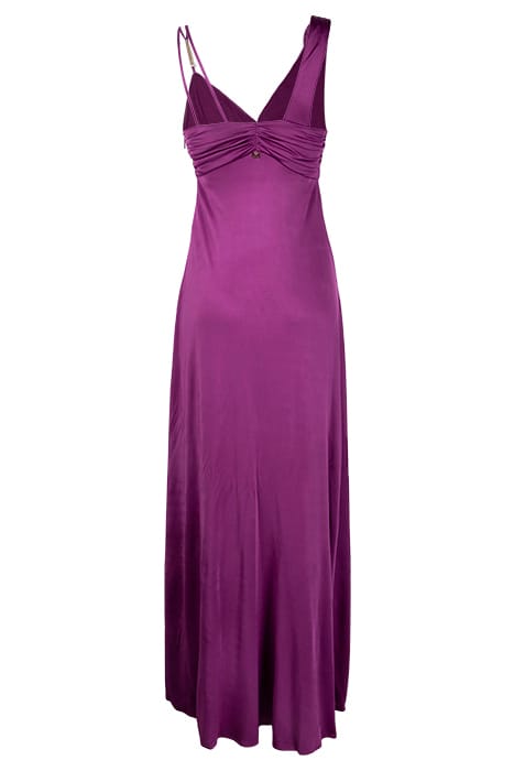 MARCIANO BY GUESS EMILIA LONG DRESS VIOLET FLOWER 4