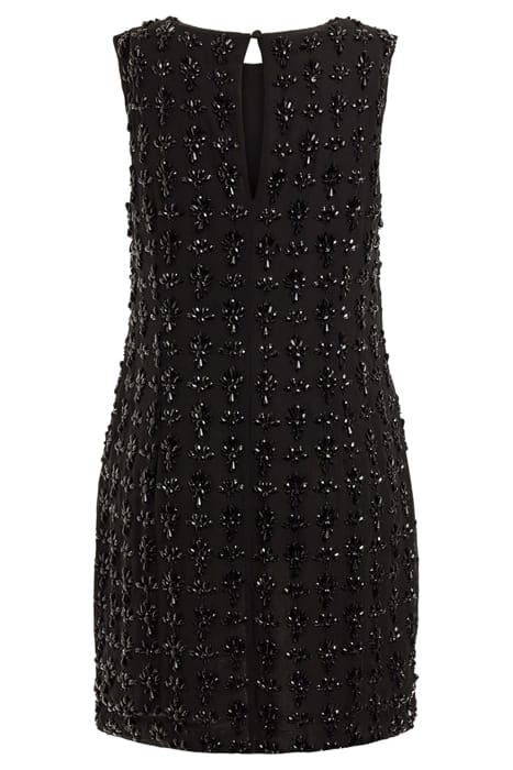 MARCIANO BY GUESS JEANIE BEADED DRESS JET BLACK MULTI 7