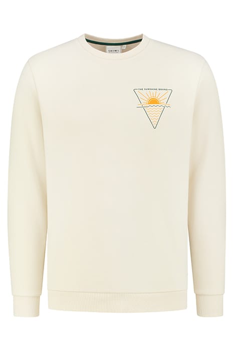 MEN TRIANGLE SWEATER TORTILLA WHITE 6