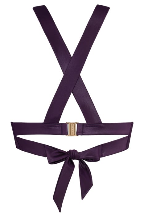CACHE COEUR DEEP PURPLE BRALETTE BIKINI TOP 4