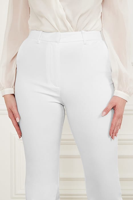 MARCIANO BY GUESS FRANCA FLARE PANT PALE PEARL 4