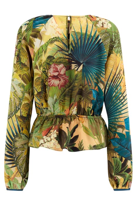 MARCIANO BY GUESS PAIGE TOP SANCTUARY BLOUSE PRINT 5