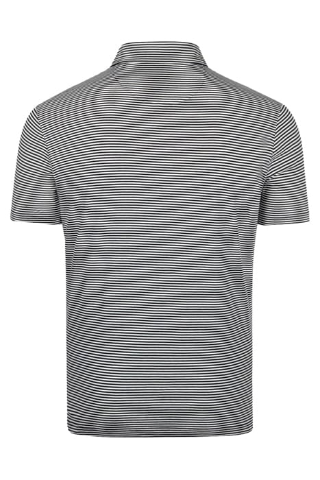 STRIPE JERSEY POLO NAVY 2