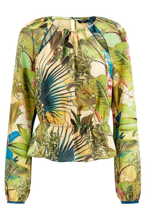 MARCIANO BY GUESS PAIGE TOP SANCTUARY BLOUSE PRINT 4