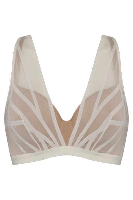 THE ILLUSIONIST TRANSPARENT PRISTINE PLUNGE BRA 3