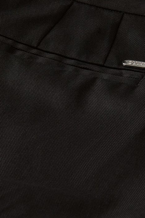 ABOTT - MID RISE TAPERED CHINO IN ORGANIC COTTON BLACK 3