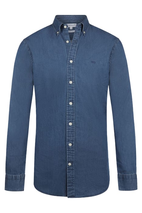 CHAMBRAY SHIRT MEDIUM BLUE 1