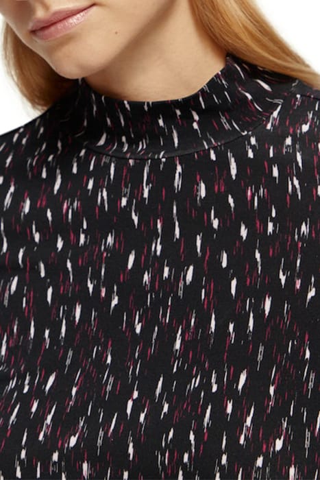 ALL-OVER PRINT SLIM-FIT LONG SLEEVE T-SHIRT IKAT RAIN 5