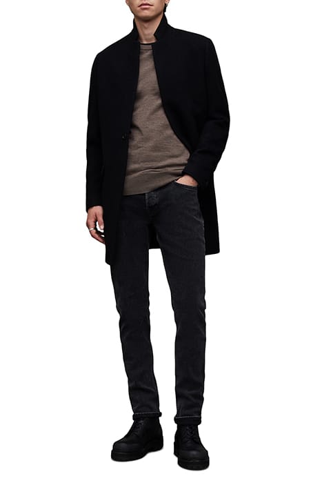 MODE MERINO CREW VOLE BROWN MARL 5