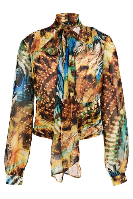 MARCIANO BY GUESS TAMARA BLOUSE EUTOPIA PRINT 4