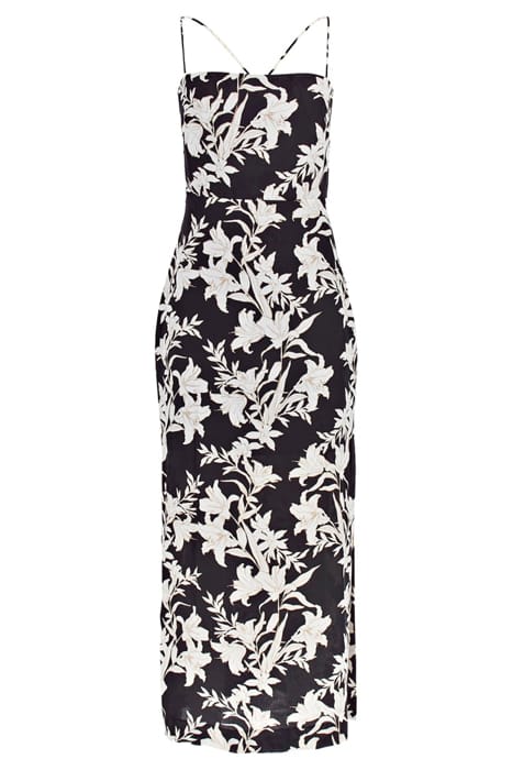 MARCIANO BY GUESS SUNBURST BLACK DRESS SUNBURST BLACK PRINT 3