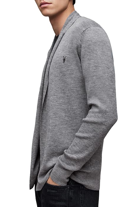 MODE MERINO OPEN CAR GREY MARL 7