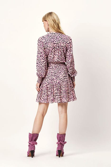 D6TOVELO RUFFLE MINI DRESS MULTICOLOUR 2