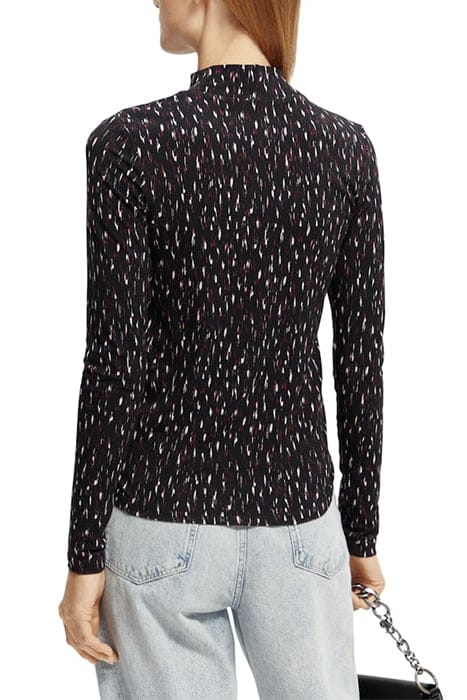 ALL-OVER PRINT SLIM-FIT LONG SLEEVE T-SHIRT IKAT RAIN 3