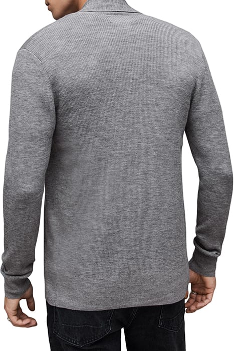 MODE MERINO OPEN CAR GREY MARL 2