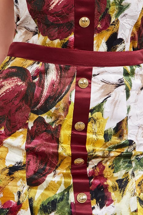 MARCIANO BY GUESS AUTUMN GARDEN BROCAD MINI SKIRT PRINT 9