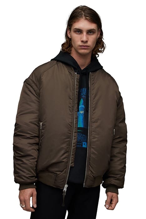 AKIO BOMBER DULL KHAKI 1