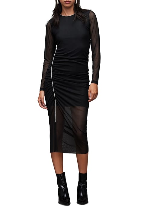 NORA SPARKLE DRESS BLACK 1