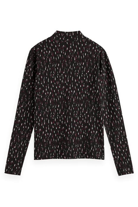 ALL-OVER PRINT SLIM-FIT LONG SLEEVE T-SHIRT IKAT RAIN 7