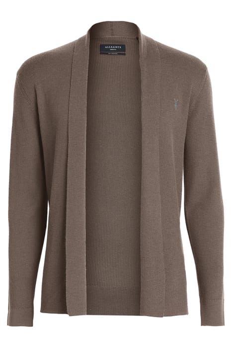 MODE MERINO OPEN CAR VOLE BROWN MARL 4