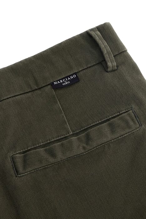 MARCIANO BY GUESS ETHAN ROLL- CHINO MOSSY GREEN 9
