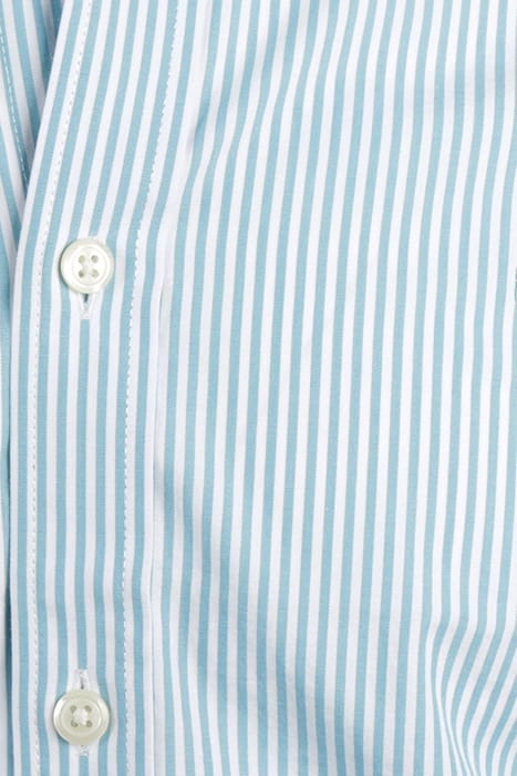 POPLIN STRIPE PEACHED AQUA 5
