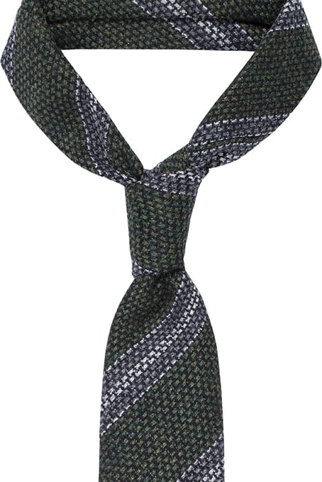 STRIPED TIE GREEN 2