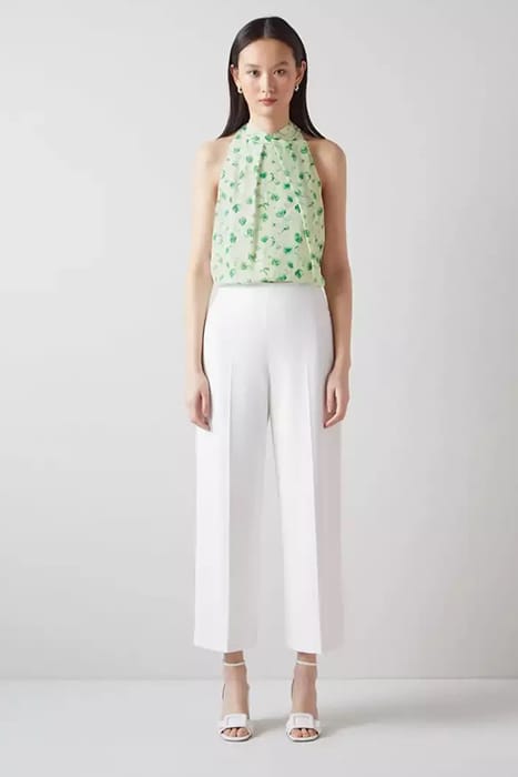 FRINK TANKS & CAMI GREEN/CREAM 1