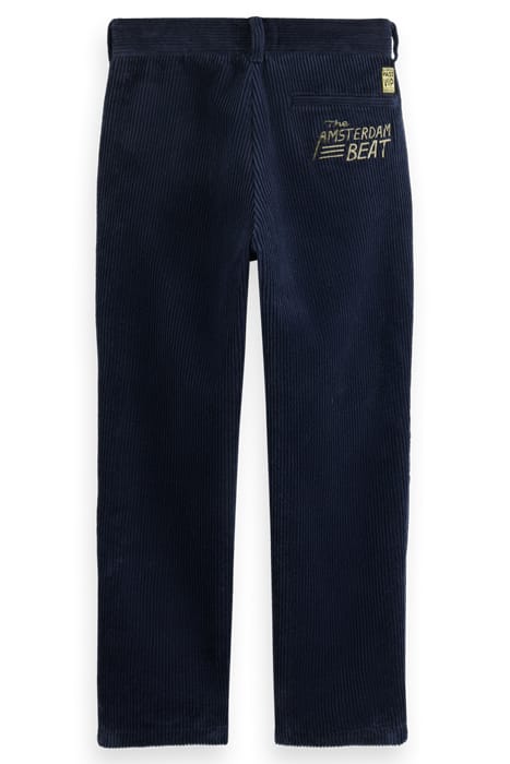 LOOSE TAPERED FIT CORDUROY PANTS IN ORGANIC COTTON NIGHT 5