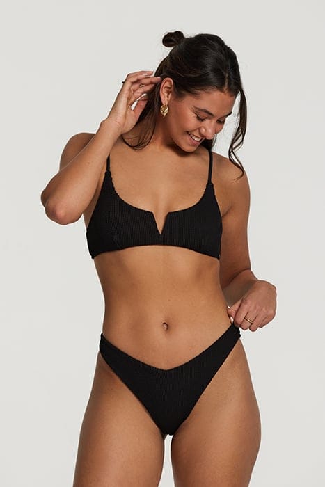 LEAH BIKINI SET RIVIERA STRUCTURE BLACK 1