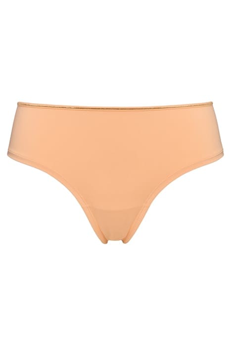 DAME DE PARIS APRICOT AND GOLD BRAZILIAN BRIEFS 3