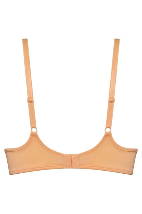 DAME DE PARIS APRICOT AND GOLD PUSH UP BRA 5