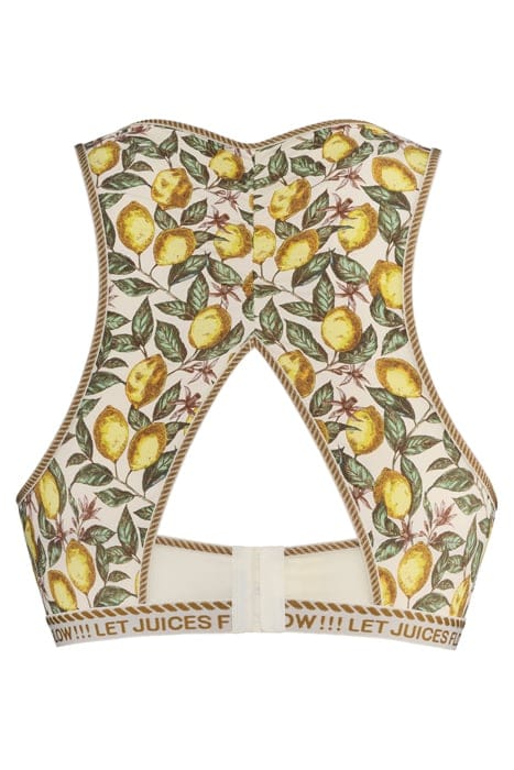 MAMBO AMALFI LEMON PRINT PUSH UP BRA 4