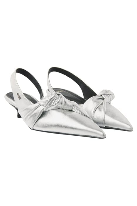 QUEENIE ANN SILVER METALLIC SHINY 2