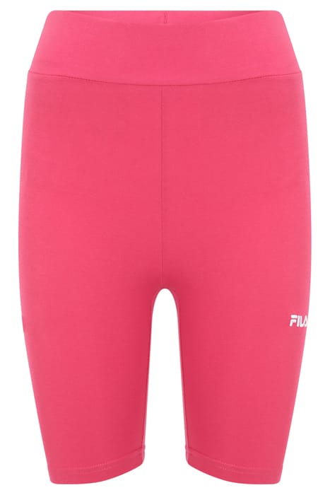 BUCKAUTAL HIGH WAIST SHORT LEGGINGS CARMINE 4