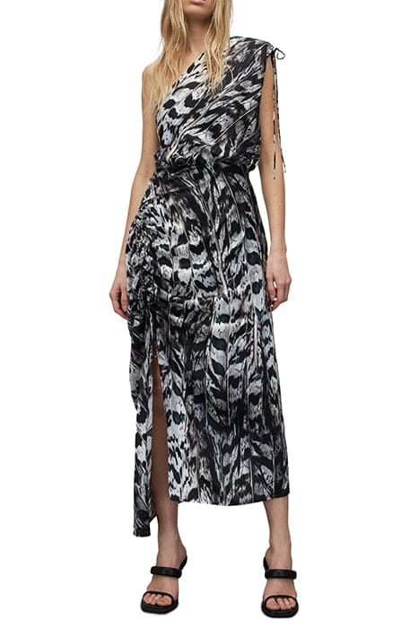 LAURA INES DRESS WHITE MONO 1