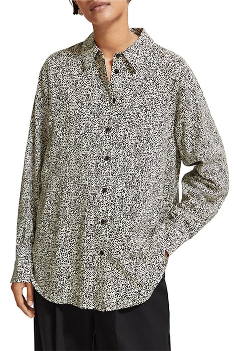 OVERSIZED PRINTED SHIRT LEOPARD SPOT 1