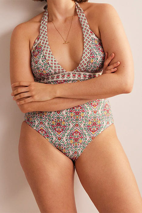 ITHACA HALTER SWIMSUIT MULTI, VINE TERRACE 1