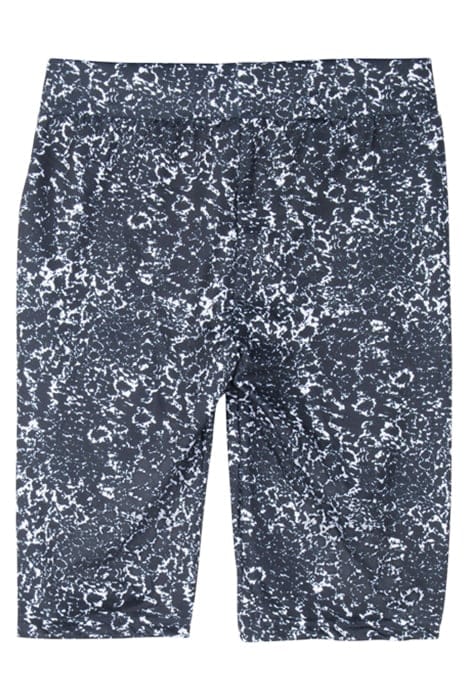 LADIES AOP CYCLE SHORTS 2-PACK BLACK/WHITE+BLACK 3