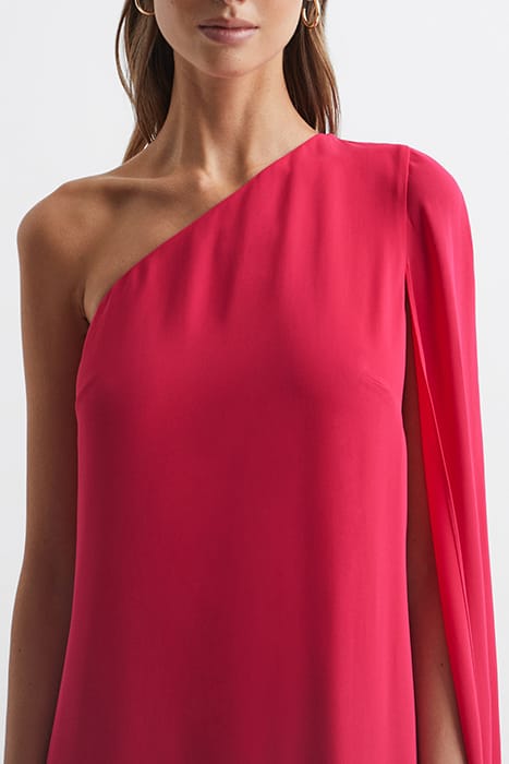 NINA-CAPE MAXI DRESS — PINK 5