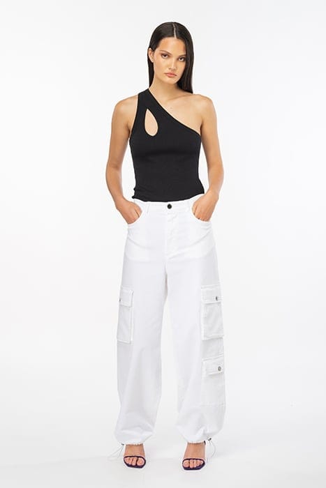 AJACCIO TROUSERS BRILLIANT WHITE 1
