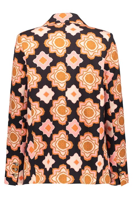 BLAZER PRINTED ORANGE/PINK/BLACK 2