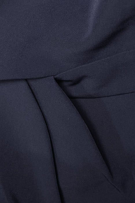 CASSIA STRUCTURED MIDI DRESS NAVY 6