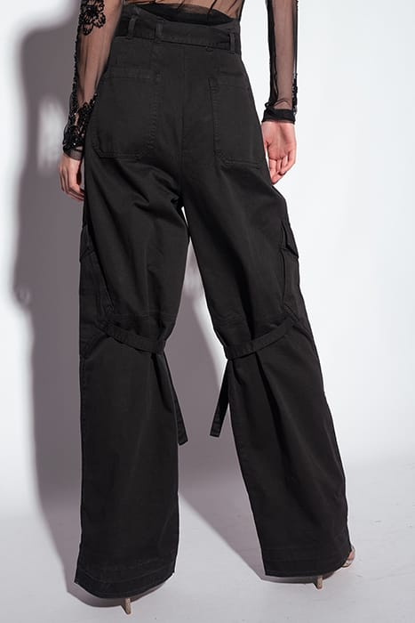 MOSCARDINO PANTALONE GABARDINA BLACK 6