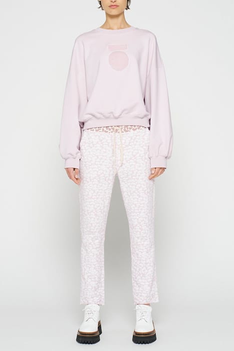 CROPPED JOGGER LEOPARD PALE LILAC 3