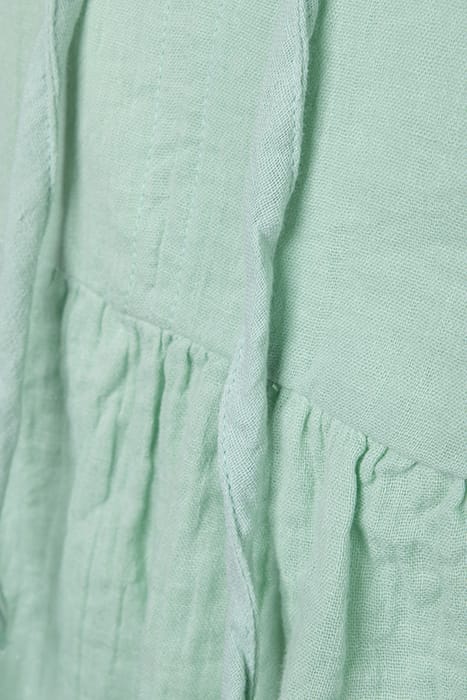 BOHO CHEESECLOTH L/S TOP MINT 3