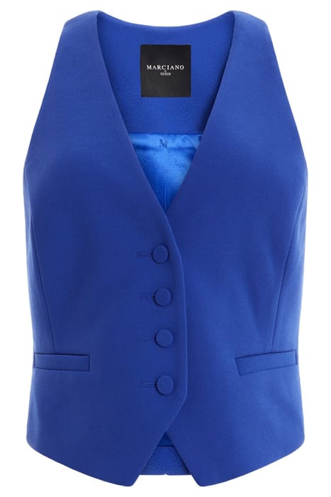 MARCIANO BY GUESS JACQUELINE VEST JEWEL BLUE A718 4