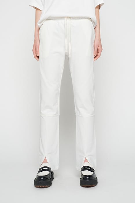CROPPED JOGGER FLARE ECRU 1