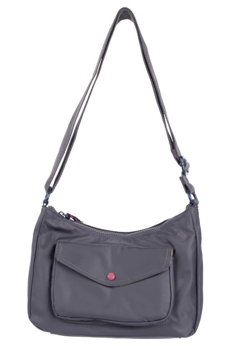 WINNIE NYLON CROBODY CHARCOAL GREY 1
