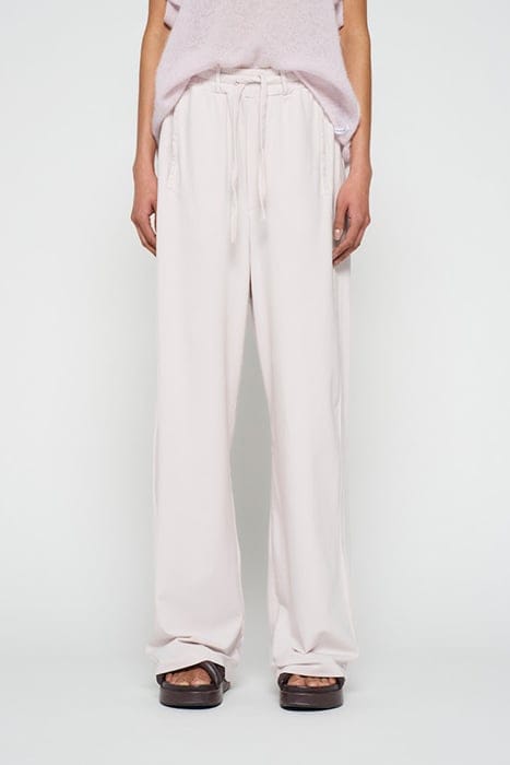 PANTS WASHED JERSEY PALE LILAC 1